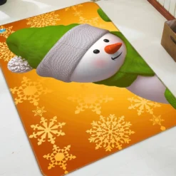 3D Snowman Snowman 55134 Christmas Non Slip Rug Mat Room Mat Quality Elegant Photo Carpet Xmas -Amscan Sales Store 54fb90bed6042da5d0817a6de2b4e555