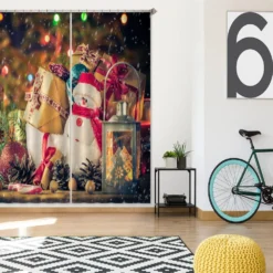 3D Snowman Doll Pile Of Gifts 52029 Christmas Blockout Photo Curtain Printing Curtains Drapes Fabric 7 3D Snowman Doll Pile Of Gifts 52029 Christmas Blockout Photo Curtain Printing Curtains Drapes Fabric -Amscan Sales Store 54fbff41d359e4141c58f1b7b64e1be8