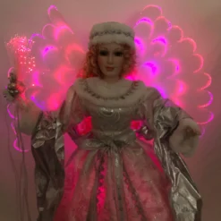 Christmas Complete Angel Silver White Animated 80cm 15 Christmas Complete Angel Silver White Animated 80cm -Amscan Sales Store 557ea140b4da394ad65eea1534abc4d7