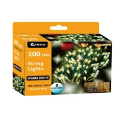 22x Sansai 100 LED Electric Lumini Decorative/Christmas String Lights Warm White