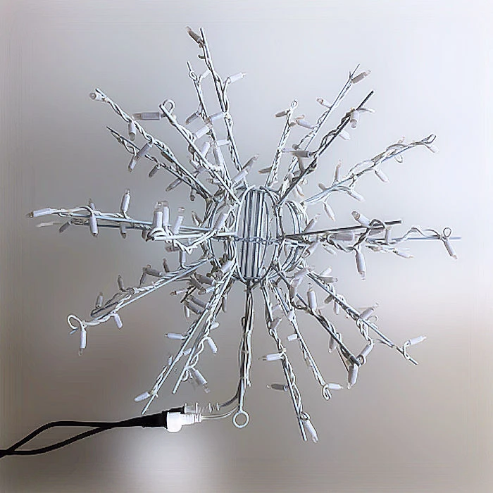 Christmas Complete LED Starburst Light RGB 3D 60cm 8 Christmas Complete LED Starburst Light RGB 3D 60cm - Image 6