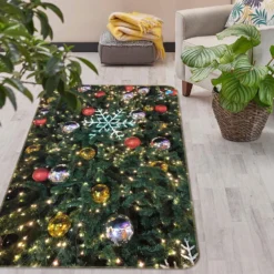 3D Tree Ball 55049 Christmas Non Slip Rug Mat Room Mat Quality Elegant Photo Carpet Xmas 7 3D Tree Ball 55049 Christmas Non Slip Rug Mat Room Mat Quality Elegant Photo Carpet Xmas -Amscan Sales Store 56b3ef567102070843159b0b2d54d440