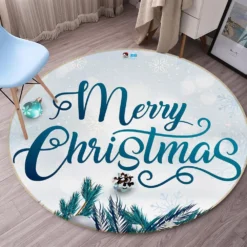 3D Christmas Letters 75127 Round Non Slip Rug Mat Room Mat Quality Elegant Photo Carpet -Amscan Sales Store 574934b585ebe9f0ea5d57d1f272fd8b