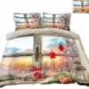 3D Christmas Window Doll 75 Bed Pillowcases Quilt Cover Set Bedding Set Pillowcases Duvet Cover KING 1 3D Christmas Window Doll 75 Bed Pillowcases Quilt Cover Set Bedding Set Pillowcases Duvet Cover KING -Amscan Sales Store 57aac8ebbcd8203d41868c5de2ea299f