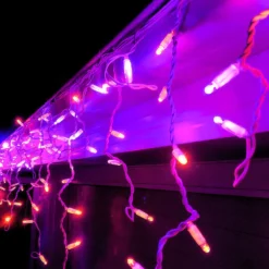 Christmas Complete Icicle Lights PURPLE/ORANGE 4.8m - Purple/Orange 13 Christmas Complete Icicle Lights PURPLE/ORANGE 4.8m - Purple/Orange -Amscan Sales Store 59da9b0685ce537580f43474cb7b8a3f