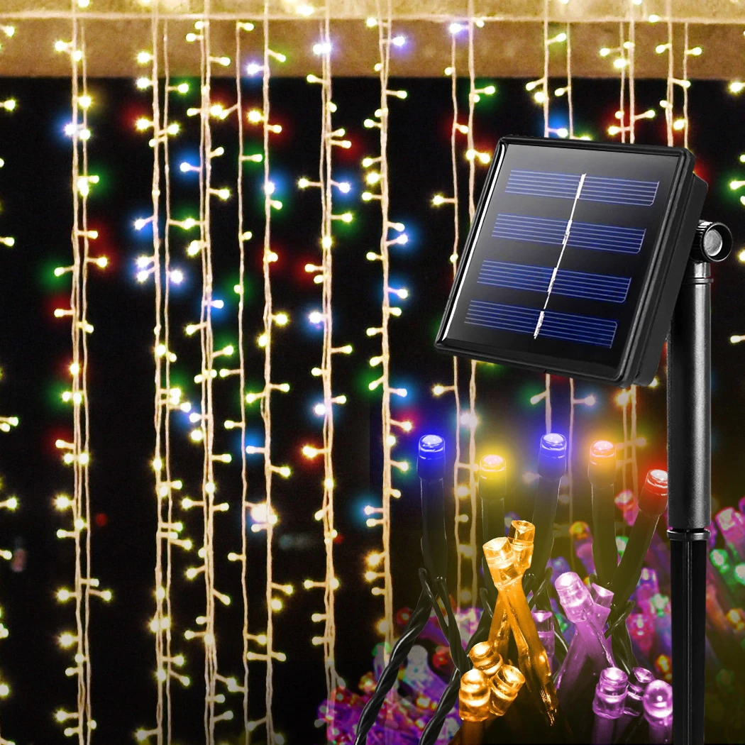 30M 300LED String Solar Powered Fairy Lights Garden Christmas Decor Multi Colour 7 30M 300LED String Solar Powered Fairy Lights Garden Christmas Decor Multi Colour - Image 5