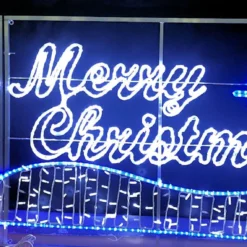 Merry Christmas Santa Rope Light Motif 3.25m Animated - Red, Blue, White 16 Merry Christmas Santa Rope Light Motif 3.25m Animated - Red, Blue, White -Amscan Sales Store 5b1df78d4f18e5751e3834092b950c3d