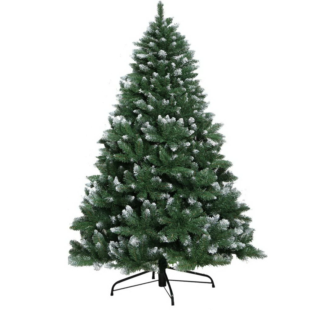 Jingle Jollys 2.4M 8FT Christmas Tree Xmas Decorations Snow Home Decor 1400 Tips 4 Jingle Jollys 2.4M 8FT Christmas Tree Xmas Decorations Snow Home Decor 1400 Tips - Image 2