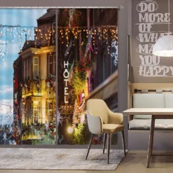 3D Houses 52035 Christmas Blockout Photo Curtain Printing Curtains Drapes Fabric Window Xmas 7 3D Houses 52035 Christmas Blockout Photo Curtain Printing Curtains Drapes Fabric Window Xmas -Amscan Sales Store 5c6c5ca1a7a5e7e19da7c6df3b2a0976