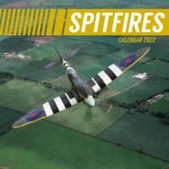 Spitfires - 2022 Premium Square Wall Calendar 16 Months New Year Christmas Gift