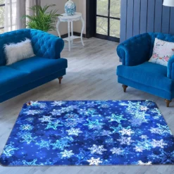 3D Snowflake 55080 Christmas Non Slip Rug Mat Room Mat Quality Elegant Photo Carpet Xmas -Amscan Sales Store 61eff9dc9f22871fa5585a06205c5949