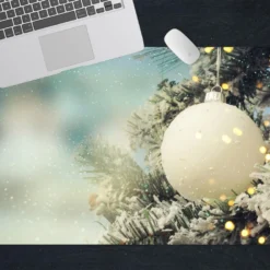 3D White Ball 51190 Christmas Non-slip Office Desk Mouse Mat Large Keyboard Pad Game Xmas -Amscan Sales Store 63876384adb8dda643a2f229830ac0b5