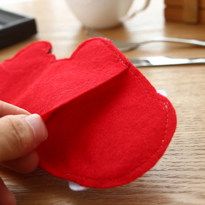 3 Pack Christmas Family Holiday Party Decorations Tableware Holder Silverware Holder 4 3 Pack Christmas Family Holiday Party Decorations Tableware Holder Silverware Holder - Image 2