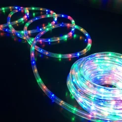 Christmas Complete Rope Light MULTICOLOUR 10m With Controller - Multicolour