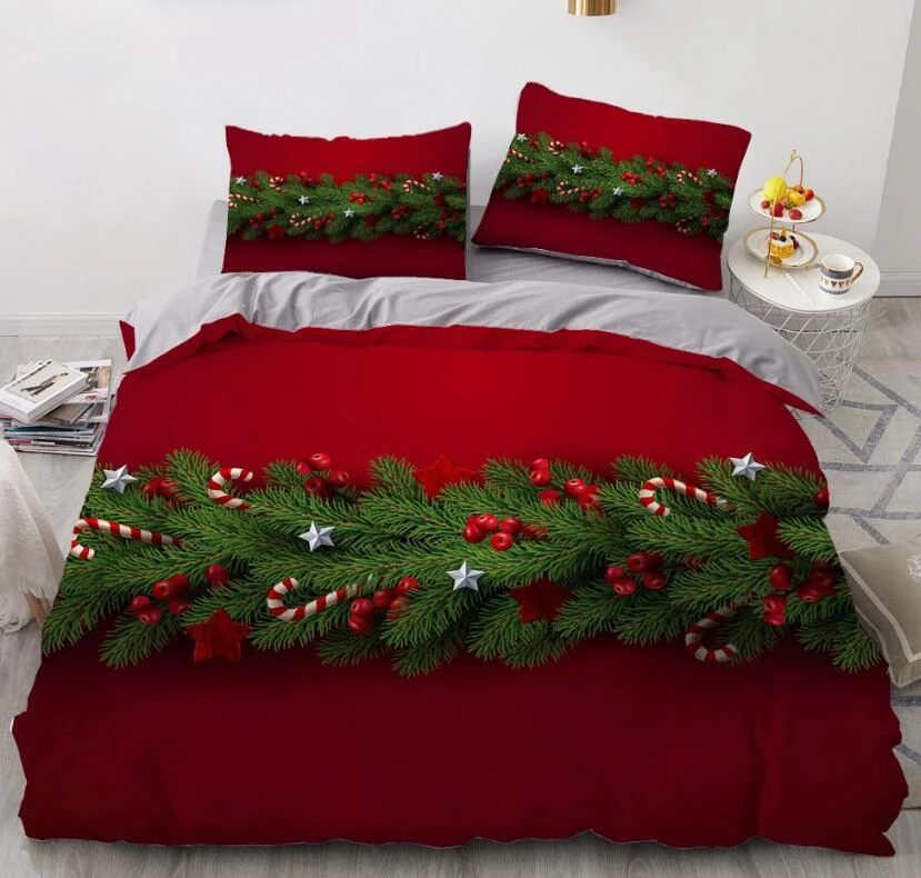 3D Christmas Tree 9156 Bed Pillowcases Quilt Cover Set Bedding Set Pillowcases Duvet Cover KING SING 3 3D Christmas Tree 9156 Bed Pillowcases Quilt Cover Set Bedding Set Pillowcases Duvet Cover KING SING