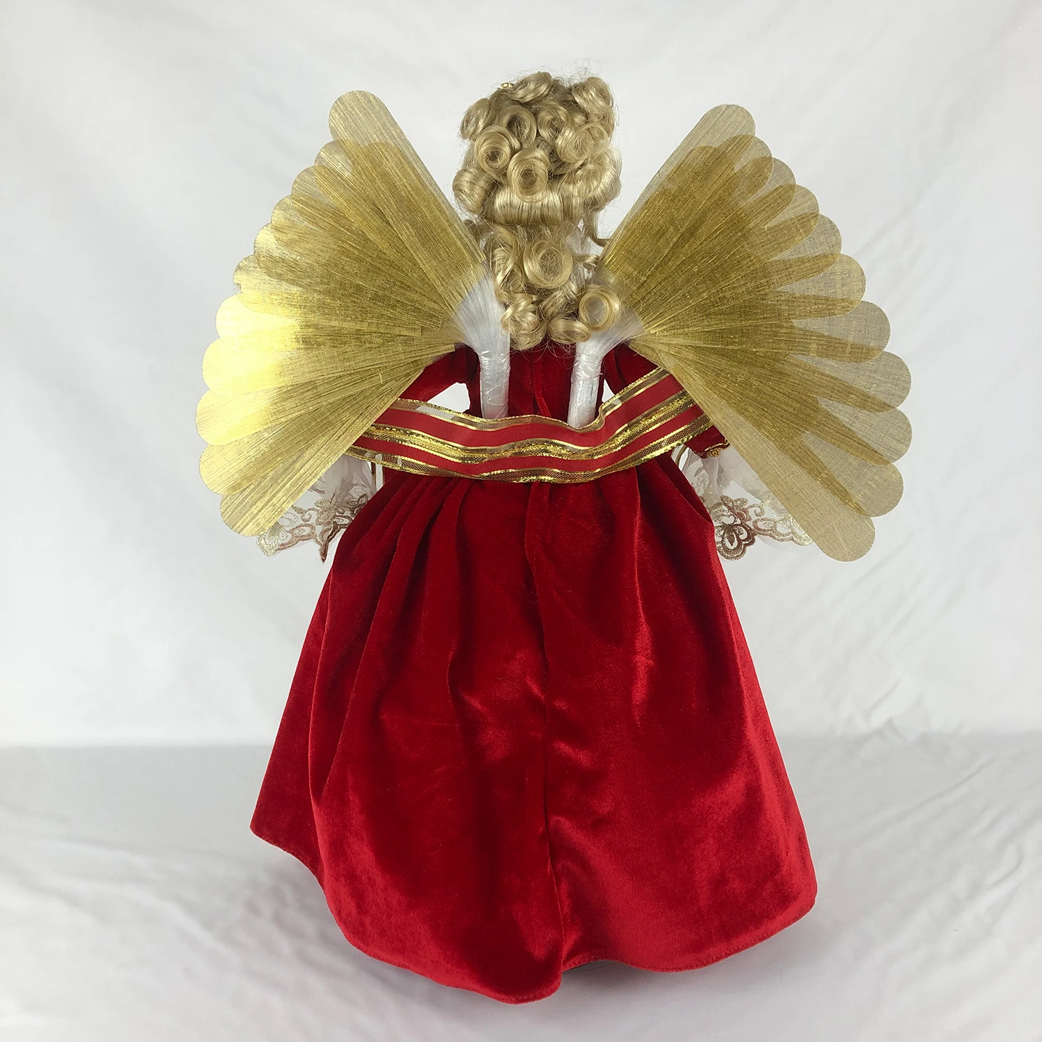 Christmas Complete Angel Red/Gold Animated 50cm 5 Christmas Complete Angel Red/Gold Animated 50cm - Image 4