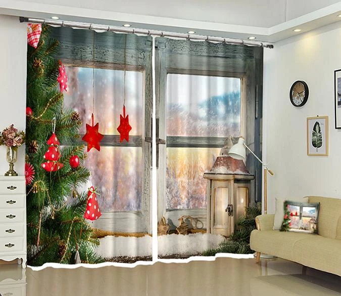 3D Candlelight Ornament Christmas 27 Blockout Photo Curtain Printing Curtains Drapes Fabric Window 3 3D Candlelight Ornament Christmas 27 Blockout Photo Curtain Printing Curtains Drapes Fabric Window