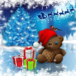 3D Christmas Bear Toy 6 Wallpaper Mural Wall Mural Wall Murals Removable Wallpaper Self-adhesive Vin -Amscan Sales Store 6d3a3236e13d1d69911aa11f8ffe44de