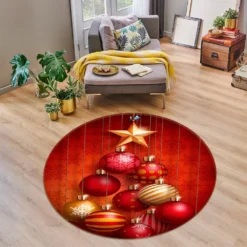3D Red Ball 54102 Christmas Round Non Slip Rug Mat Room Mat Quality Elegant Photo Carpet Xmas 7 3D Red Ball 54102 Christmas Round Non Slip Rug Mat Room Mat Quality Elegant Photo Carpet Xmas -Amscan Sales Store 6e06b1efeebaecc336f1635143feda5d