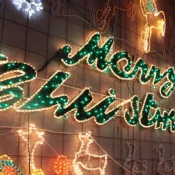 5.5M Merry Christmas Sign LED Rope Light Commercial 9 5.5M Merry Christmas Sign LED Rope Light Commercial -Amscan Sales Store 6e6286c2a9a9fe4e5cd0c872ec225479
