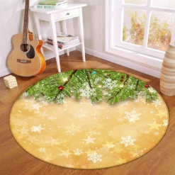 3D Branch Snowflake 54112 Christmas Round Non Slip Rug Mat Room Mat Quality Elegant Photo Carpet Xma 7 3D Branch Snowflake 54112 Christmas Round Non Slip Rug Mat Room Mat Quality Elegant Photo Carpet Xma -Amscan Sales Store 6e88707d13b35a020ea486000282b3d9