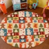 3D Palace Christmas Pattern 078 Round Non Slip Rug Mat Room Mat Quality Elegant Photo Carpet 1 3D Palace Christmas Pattern 078 Round Non Slip Rug Mat Room Mat Quality Elegant Photo Carpet -Amscan Sales Store 71d4d1aa756dc32385f7782e0df5ecde