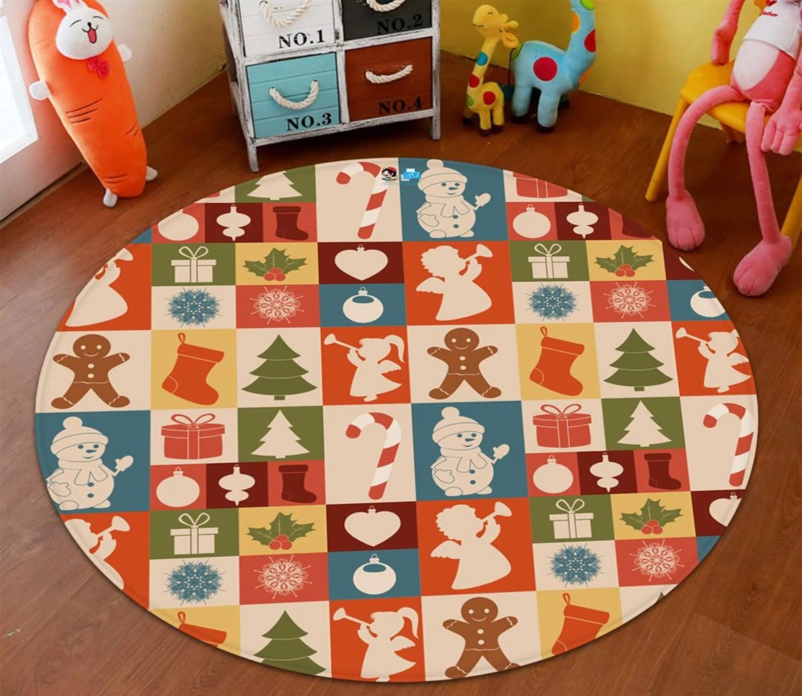 3D Palace Christmas Pattern 078 Round Non Slip Rug Mat Room Mat Quality Elegant Photo Carpet 3 3D Palace Christmas Pattern 078 Round Non Slip Rug Mat Room Mat Quality Elegant Photo Carpet