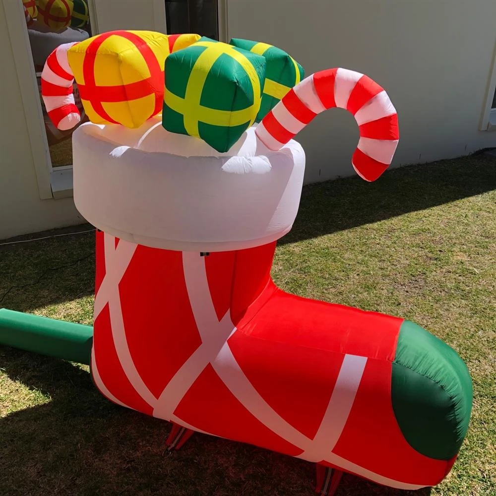 Inflatable Christmas Stocking 2m 4 Inflatable Christmas Stocking 2m - Image 2