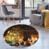 3D String Lights Pineta 54084 Christmas Round Non Slip Rug Mat Room Mat Quality Elegant Photo Carpet 1 3D String Lights Pineta 54084 Christmas Round Non Slip Rug Mat Room Mat Quality Elegant Photo Carpet -Amscan Sales Store 7819315e5e67bd78b83842b6c633fe3f