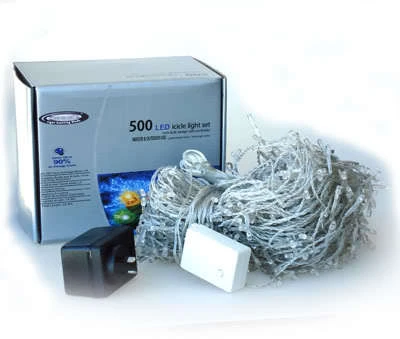 500 LED Icicle Christmas Rope Light Warm White 3 500 LED Icicle Christmas Rope Light Warm White