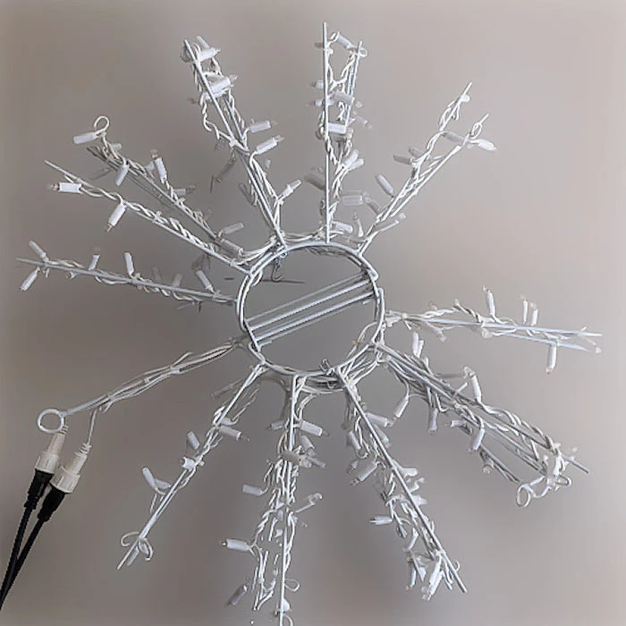 Christmas Complete LED Starburst Light RGB 3D 60cm 7 Christmas Complete LED Starburst Light RGB 3D 60cm - Image 5