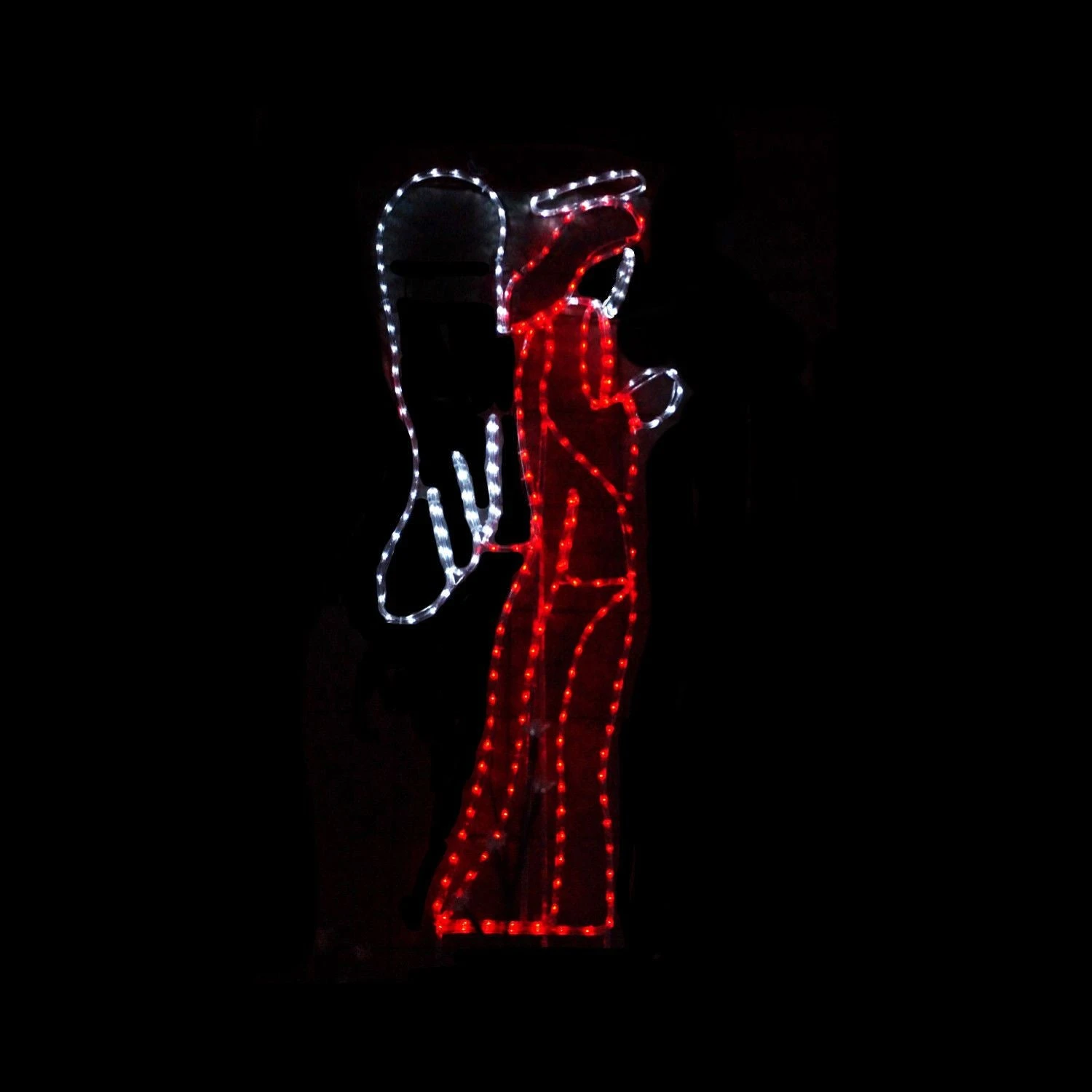Christmas LED Motif Angel Of Prayer 170x55cm Indoor Outdoor Display Sign 3 Christmas LED Motif Angel Of Prayer 170x55cm Indoor Outdoor Display Sign