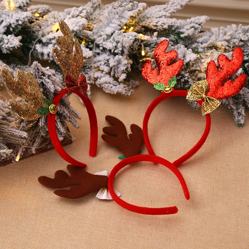3 Pack Christmas Family Holiday Party Decorations Headbands Flexibility To Fit All Sizes 7 3 Pack Christmas Family Holiday Party Decorations Headbands Flexibility To Fit All Sizes - Image 5