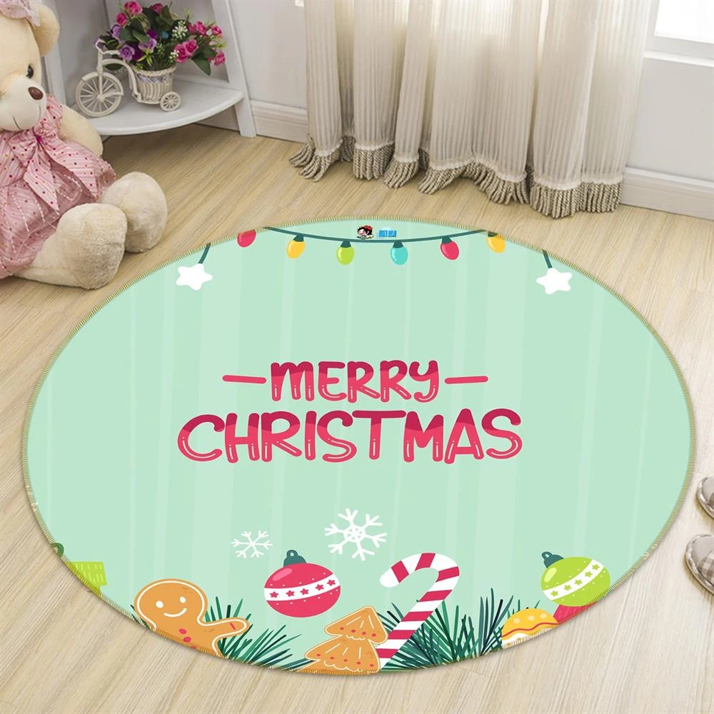 3D Merry Christmas 81085 Round Non Slip Rug Mat Room Mat Quality Elegant Photo Carpet 3 3D Merry Christmas 81085 Round Non Slip Rug Mat Room Mat Quality Elegant Photo Carpet