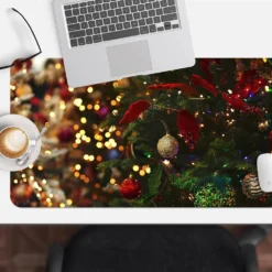3D Tree Pendant 51239 Christmas Non-slip Office Desk Mouse Mat Large Keyboard Pad Game Xmas