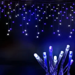 Jingle Jollys 30M Christmas Icicle Lights String Light Outdoor Xmas Lamp Blue 12 Jingle Jollys 30M Christmas Icicle Lights String Light Outdoor Xmas Lamp Blue -Amscan Sales Store 85a31a870603cd91c6bea78340465e47