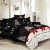 Merry Christmas Quilt/Doona/Duvet Cover Set (King Size)