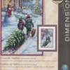 CHRISTMAS TRADITION Counted Cross Stitch Kit 22.8cm X 35.5cm, 70-08960 -Amscan Sales Store 8c0d062c867014dcad2ade9a8715779c