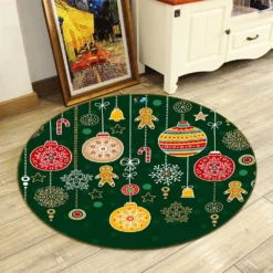 3D Christmas Colorful Balls 81128 Round Non Slip Rug Mat Room Mat Quality Elegant Photo Carpet 7 3D Christmas Colorful Balls 81128 Round Non Slip Rug Mat Room Mat Quality Elegant Photo Carpet -Amscan Sales Store 8e65138831f722d7b7b696eae80b6136
