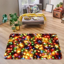 3D Color Starlight 55059 Christmas Non Slip Rug Mat Room Mat Quality Elegant Photo Carpet Xmas