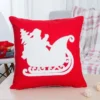 Embroidered Merry Christmas Cushion Cover - Sleigh 1 Embroidered Merry Christmas Cushion Cover - Sleigh -Amscan Sales Store 8f91620a0d118febb72f7e01544f5ff9