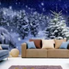3D Christmas Tree 037 Wallpaper Mural Wall Mural Wall Murals Removable Wallpaper Woven Paper (need G -Amscan Sales Store 944a885ea57c26f86ad128375987a68c