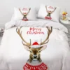 3D Christmas Deer 9158 Bed Pillowcases Quilt Cover Set Bedding Set Pillowcases Duvet Cover KING SING 2 3D Christmas Deer 9158 Bed Pillowcases Quilt Cover Set Bedding Set Pillowcases Duvet Cover KING SING -Amscan Sales Store 949ad83493f1c7311405e3ac334a0651