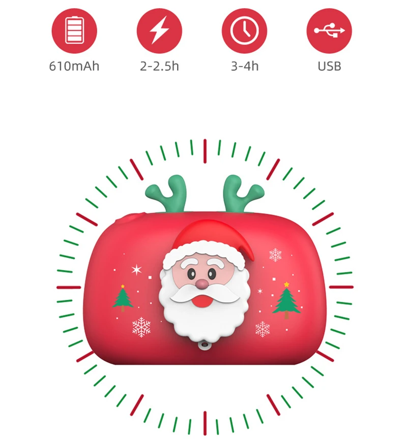 Catzon A9 Kids Camera 2.4-inch 1800W Large HD Screen Video Cute Christmas Children's Camera For Reco 7 Catzon A9 Kids Camera 2.4-inch 1800W Large HD Screen Video Cute Christmas Children's Camera For Reco - Image 5