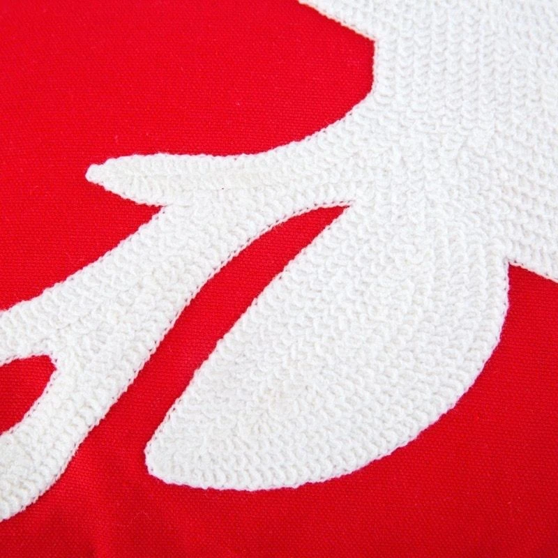 Embroidered Merry Christmas Cushion Cover - Reindeer 4 Embroidered Merry Christmas Cushion Cover - Reindeer - Image 2