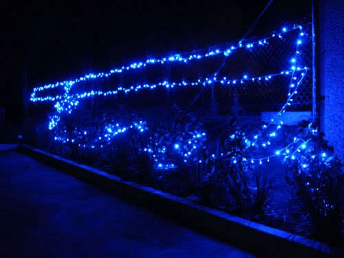 55M Long 500 LED Fairy Rope Christmas Light Ultra Blue 3 55M Long 500 LED Fairy Rope Christmas Light Ultra Blue