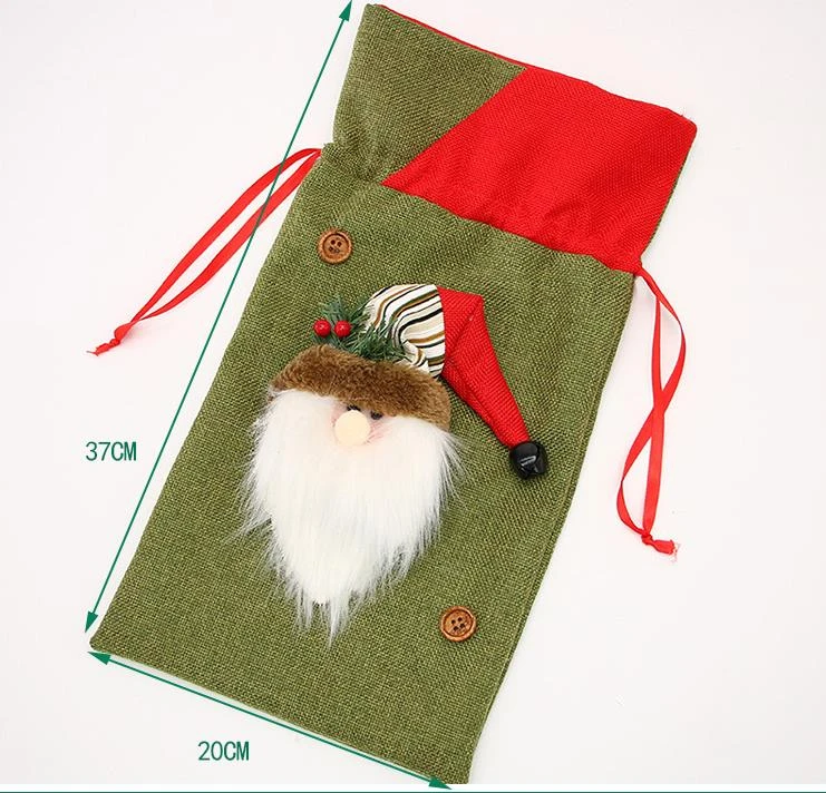 3 Pack Christmas Family Holiday Party Decorations Candy Bags Gift Treat Bags 4 3 Pack Christmas Family Holiday Party Decorations Candy Bags Gift Treat Bags - Image 2