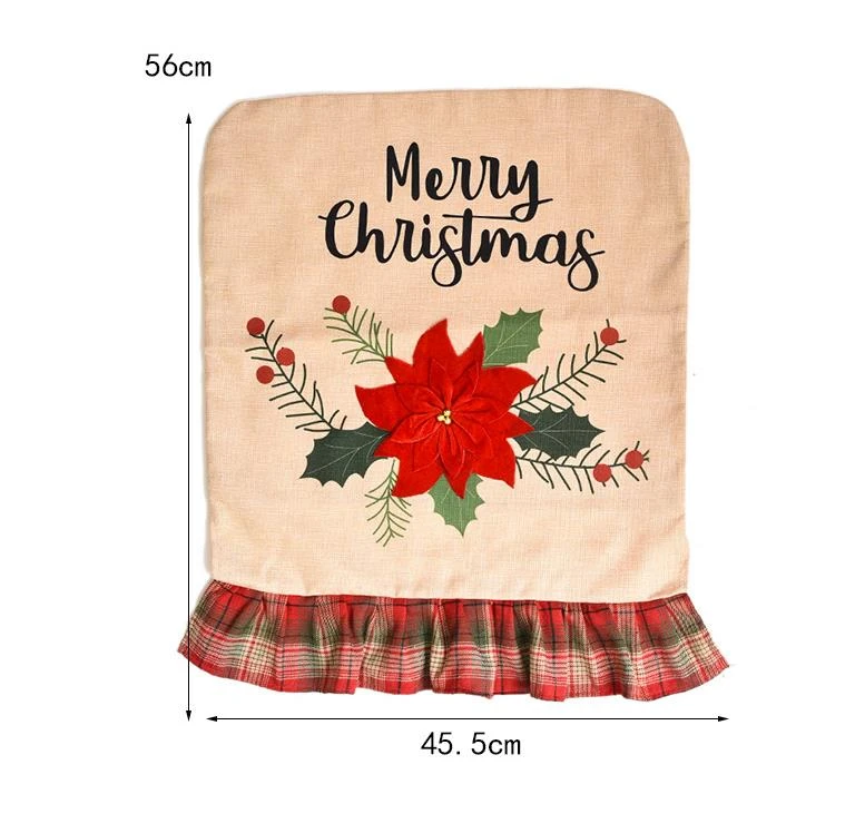 Christmas Family Holiday Party Decorations Chair Cover Protector Seat Slipcovers,Tree 3 Christmas Family Holiday Party Decorations Chair Cover Protector Seat Slipcovers,Tree