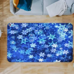 3D Snowflake 55080 Christmas Non Slip Rug Mat Room Mat Quality Elegant Photo Carpet Xmas -Amscan Sales Store afe903a1eed9b7042ce70bb96a7ec0d8