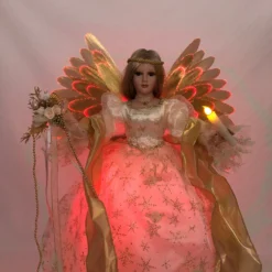 Christmas Complete Angel Gold Animated 60cm 17 Christmas Complete Angel Gold Animated 60cm -Amscan Sales Store b0b095b72cd7570e4eb18665f2a1a47a